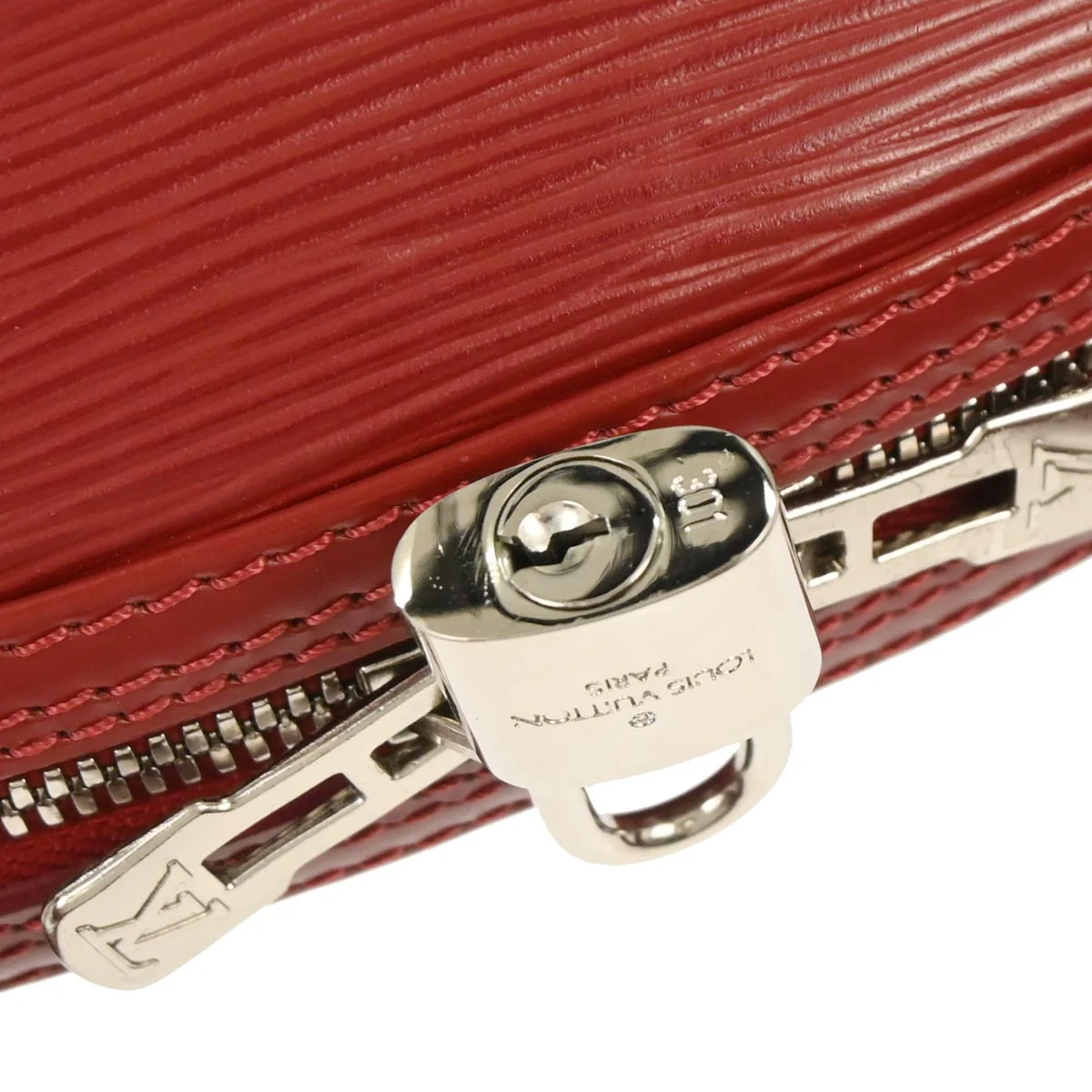 Louis Vuitton Red Epi Jasmin Handbag M5285M - Image 4
