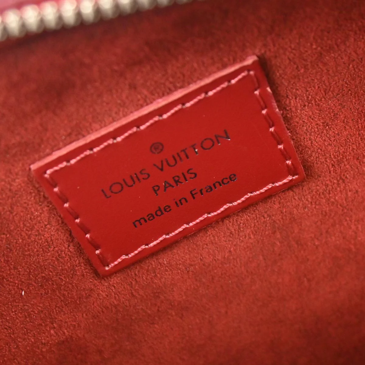 Louis Vuitton Red Epi Jasmin Handbag M5285M - Image 9