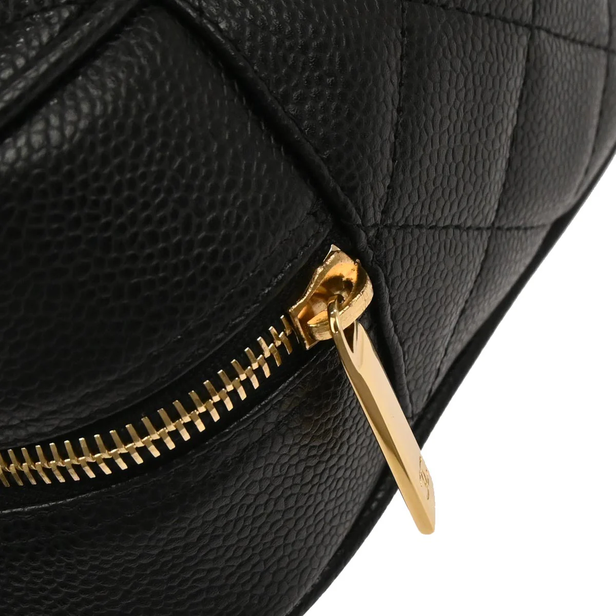 Chanel Black Caviar Skin Bowling Bag 27 - Image 4
