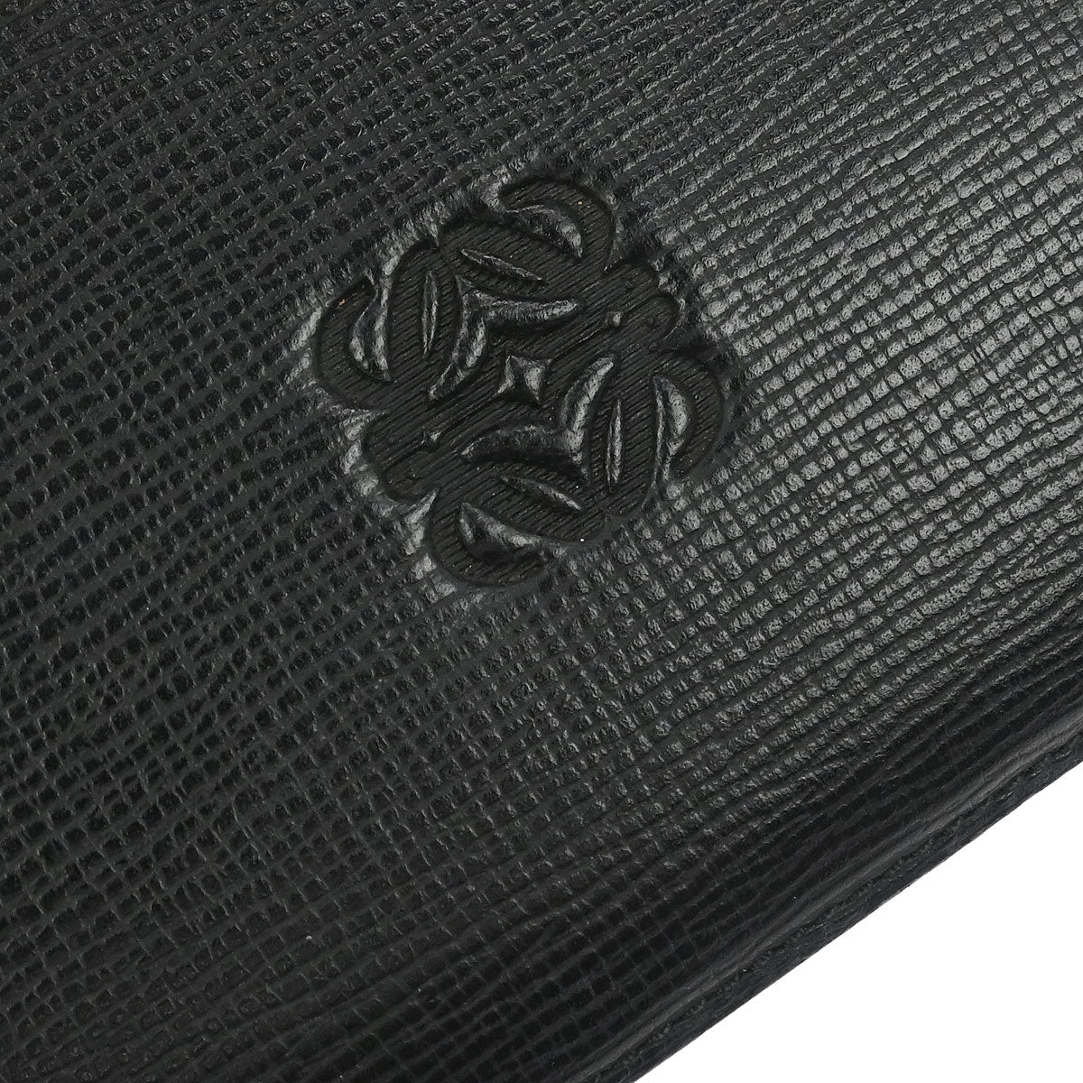 Loewe Black Leather Briefcase Clutch Bag - Image 4