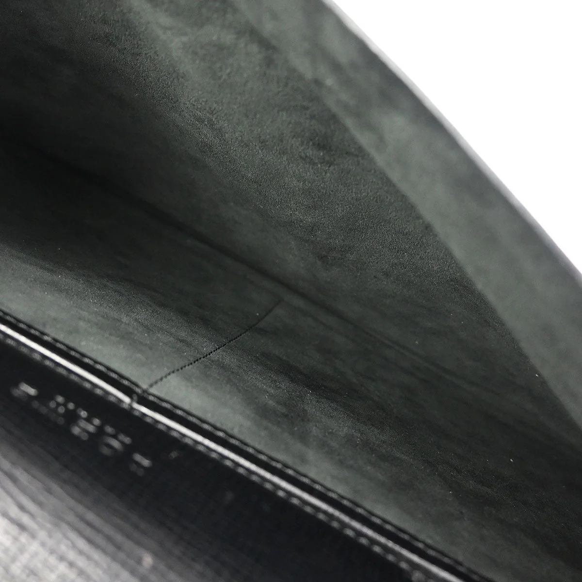Loewe Black Leather Briefcase Clutch Bag - Image 9