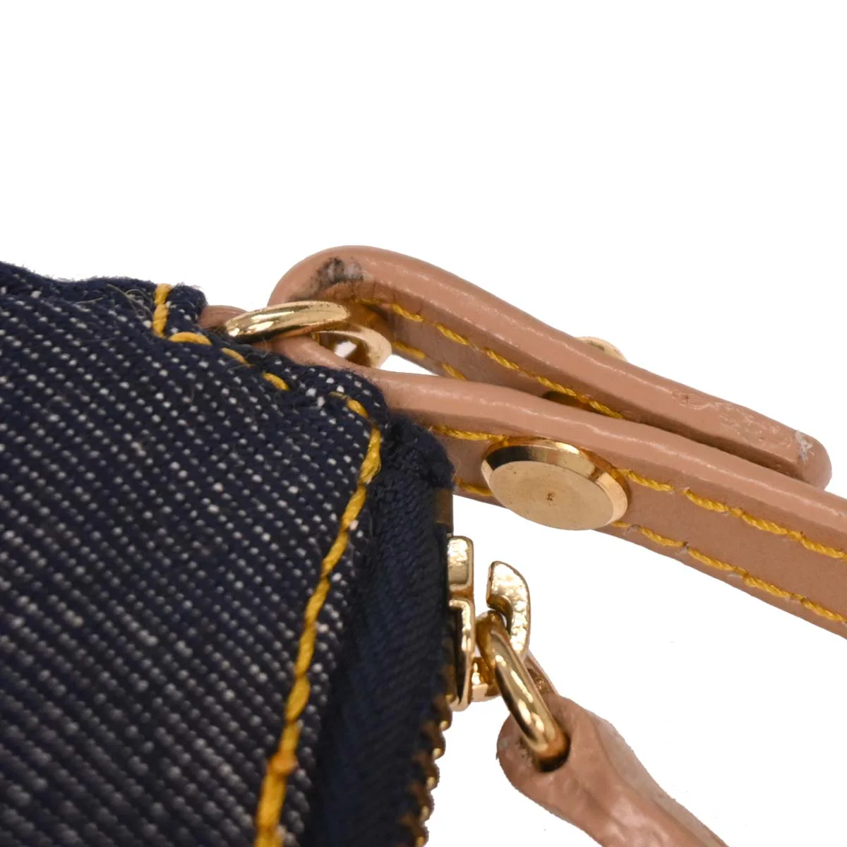 Christian Dior 2001 Navy Denim Saddle Handbag - Image 10