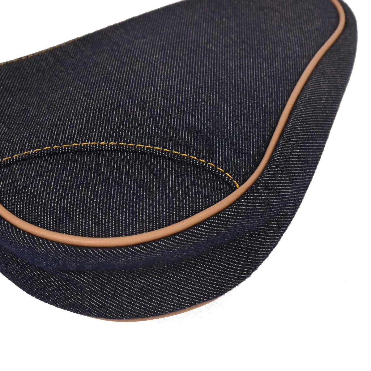 Christian Dior 2001 Navy Denim Saddle Handbag - Image 6