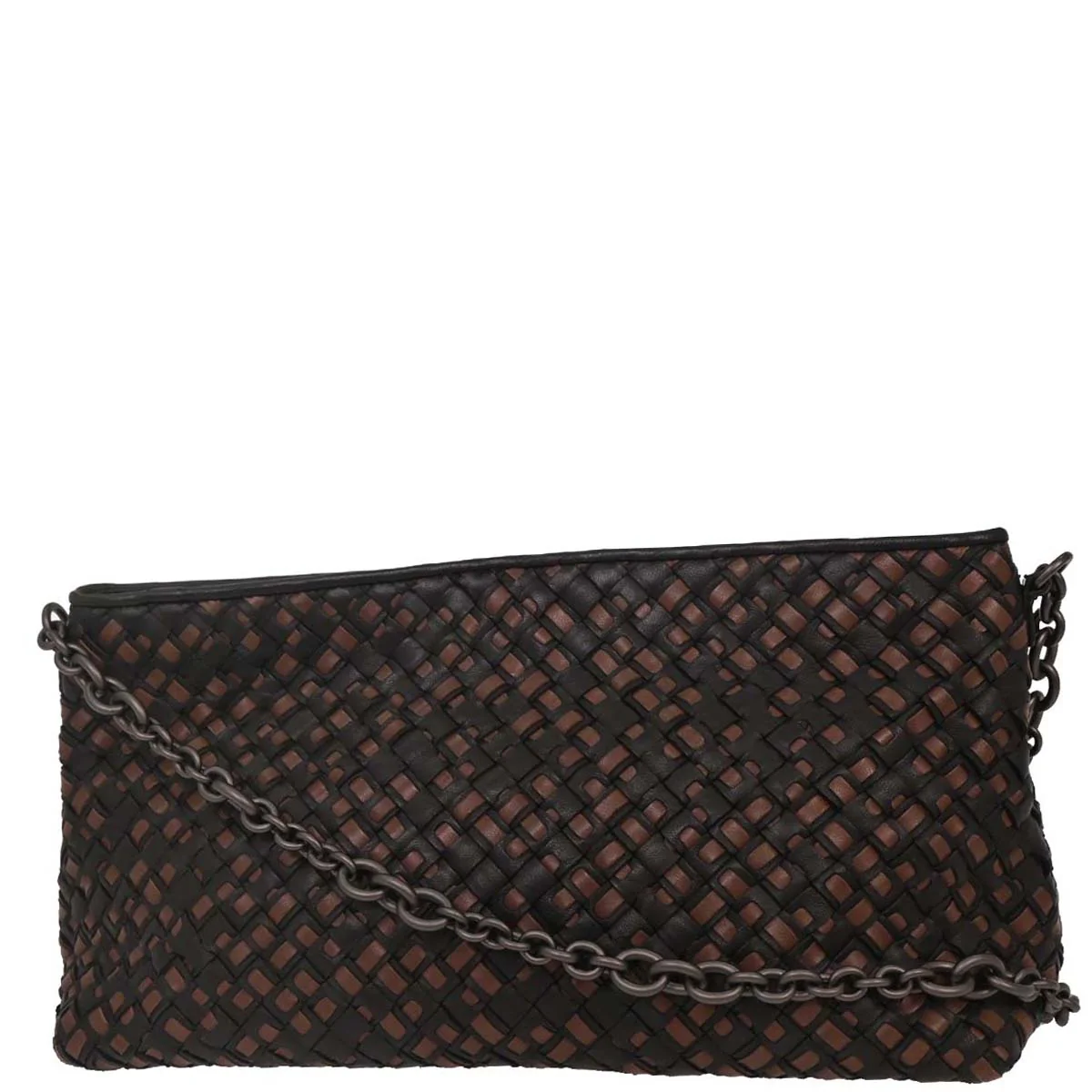 Bottega Veneta Black Intrecciato Shoulder Bag - Image 2