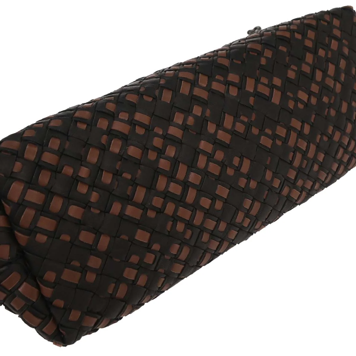 Bottega Veneta Black Intrecciato Shoulder Bag - Image 3