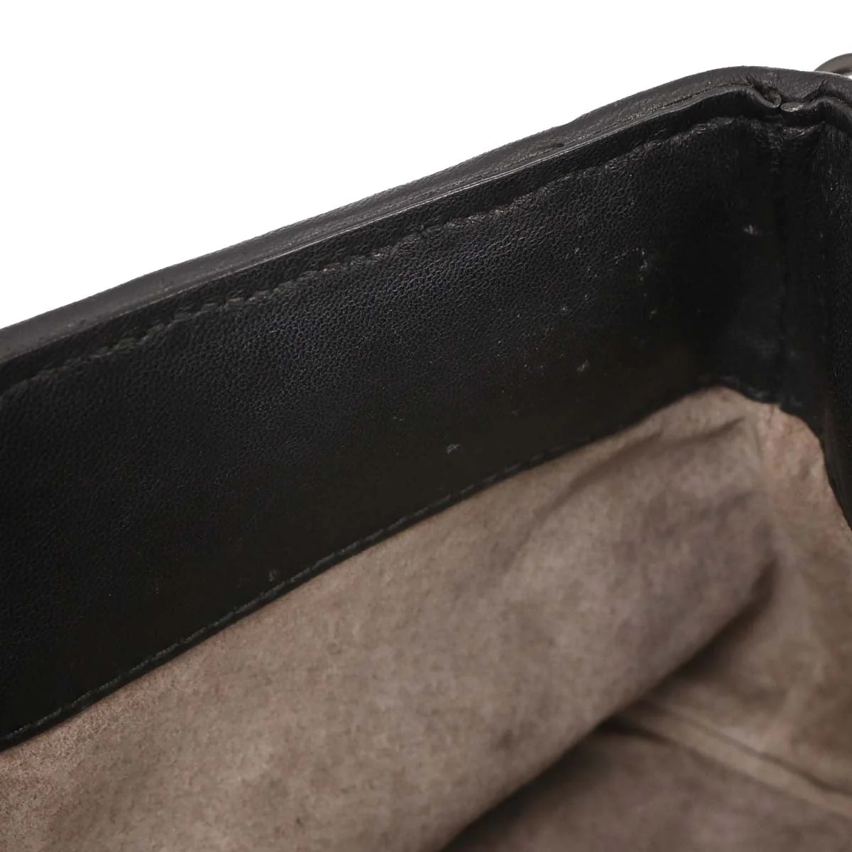 Bottega Veneta Black Intrecciato Shoulder Bag - Image 6