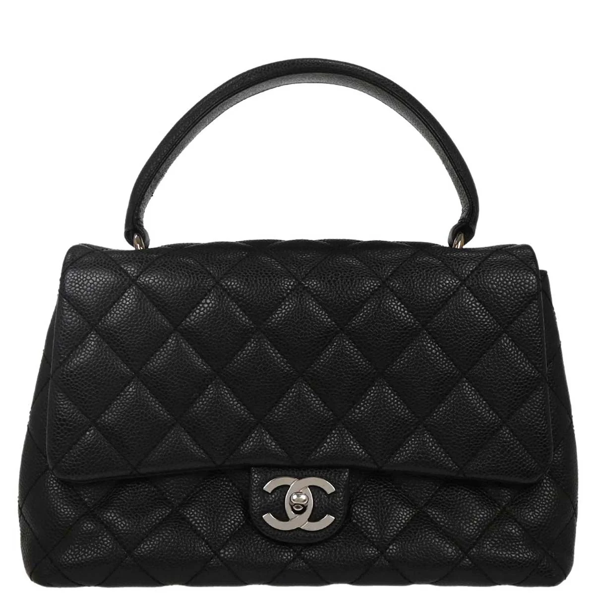 Chanel 2006-2008 Black Caviar Handbag