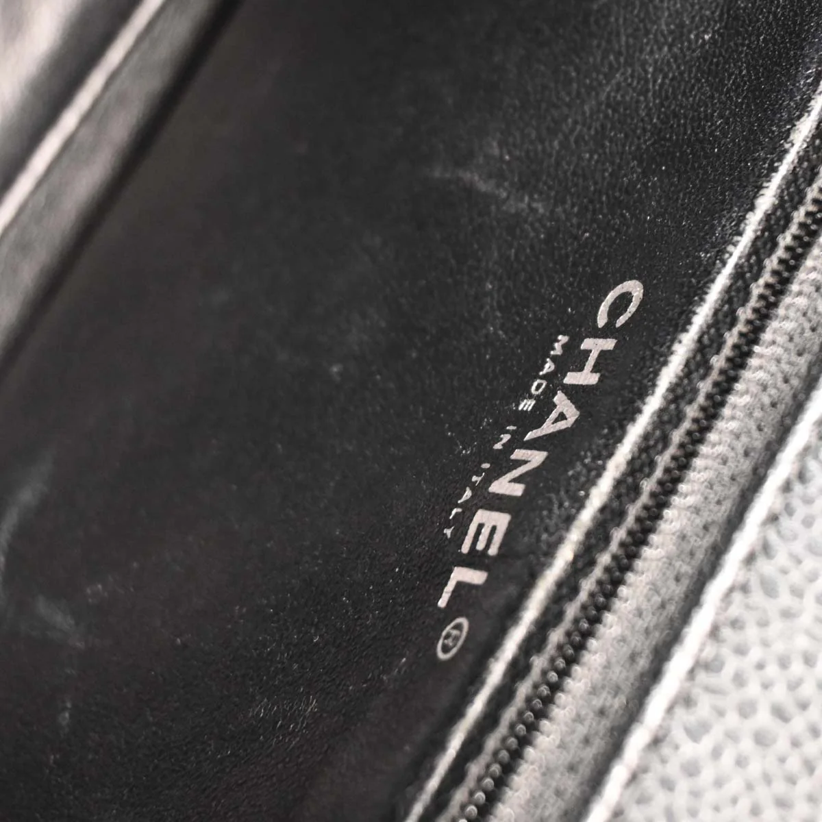 Chanel 2006-2008 Black Caviar Handbag - Image 9