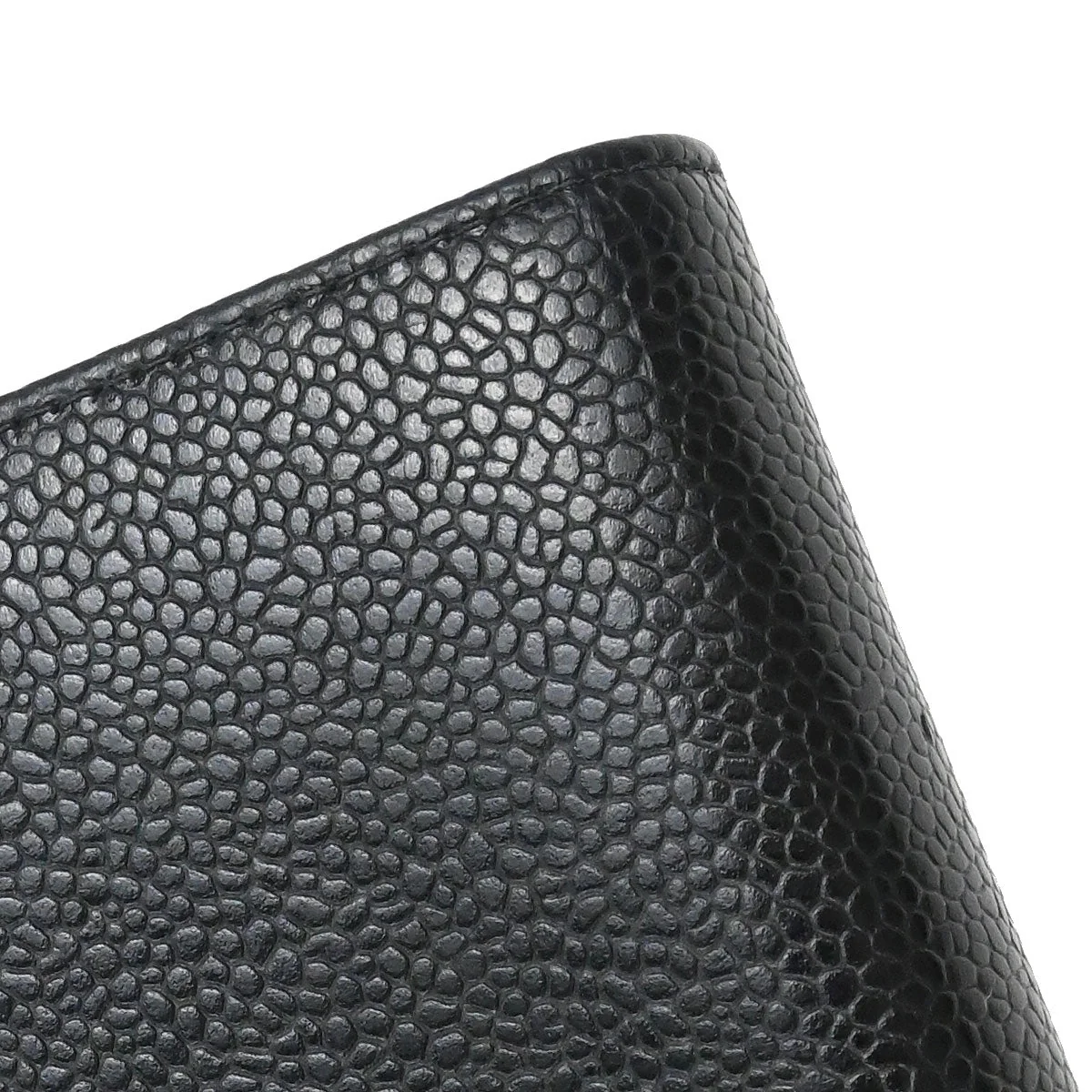 Chanel Black Caviar Skin Notebook Cover Small Good - Image 3