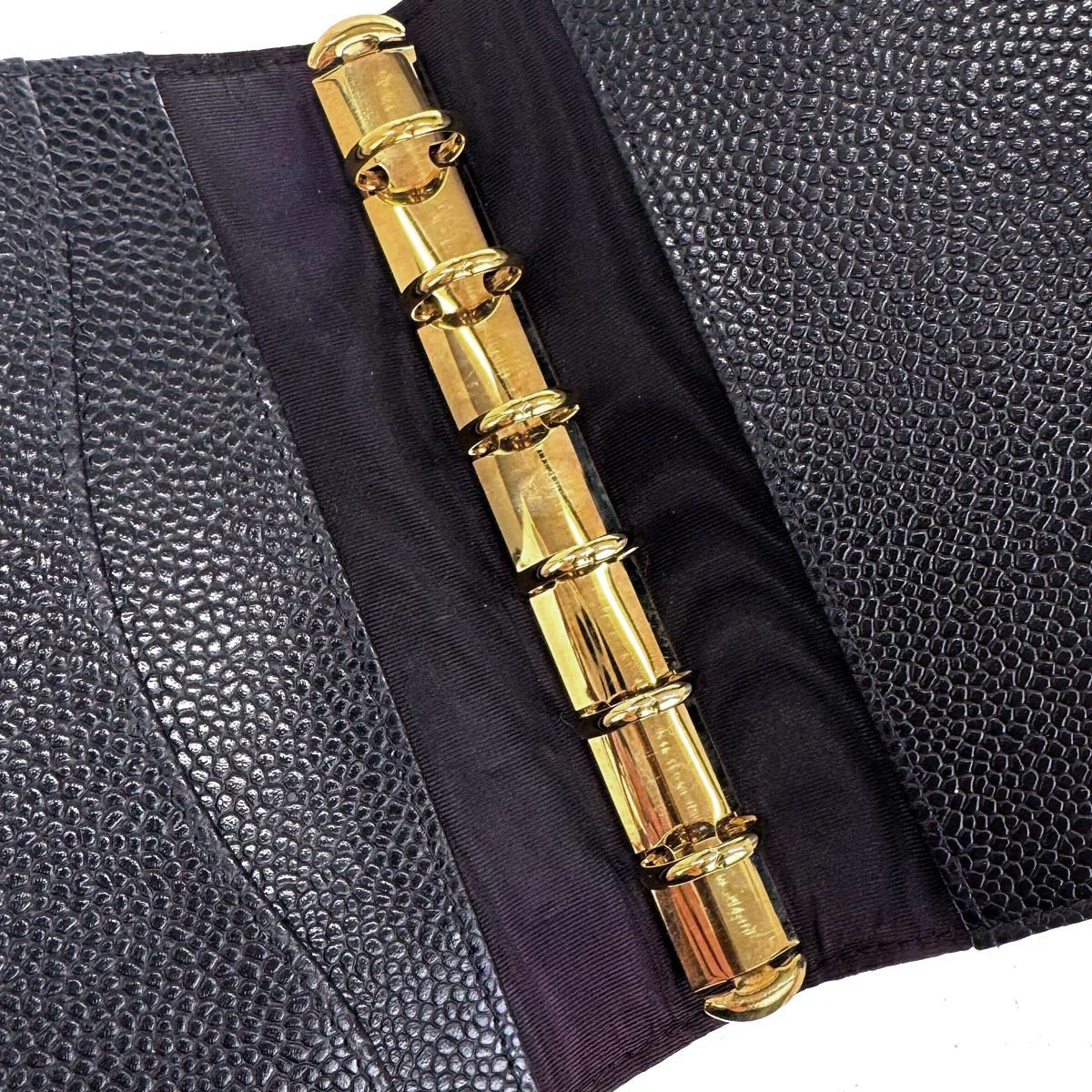 Chanel Black Caviar Skin Notebook Cover Small Good - Image 7