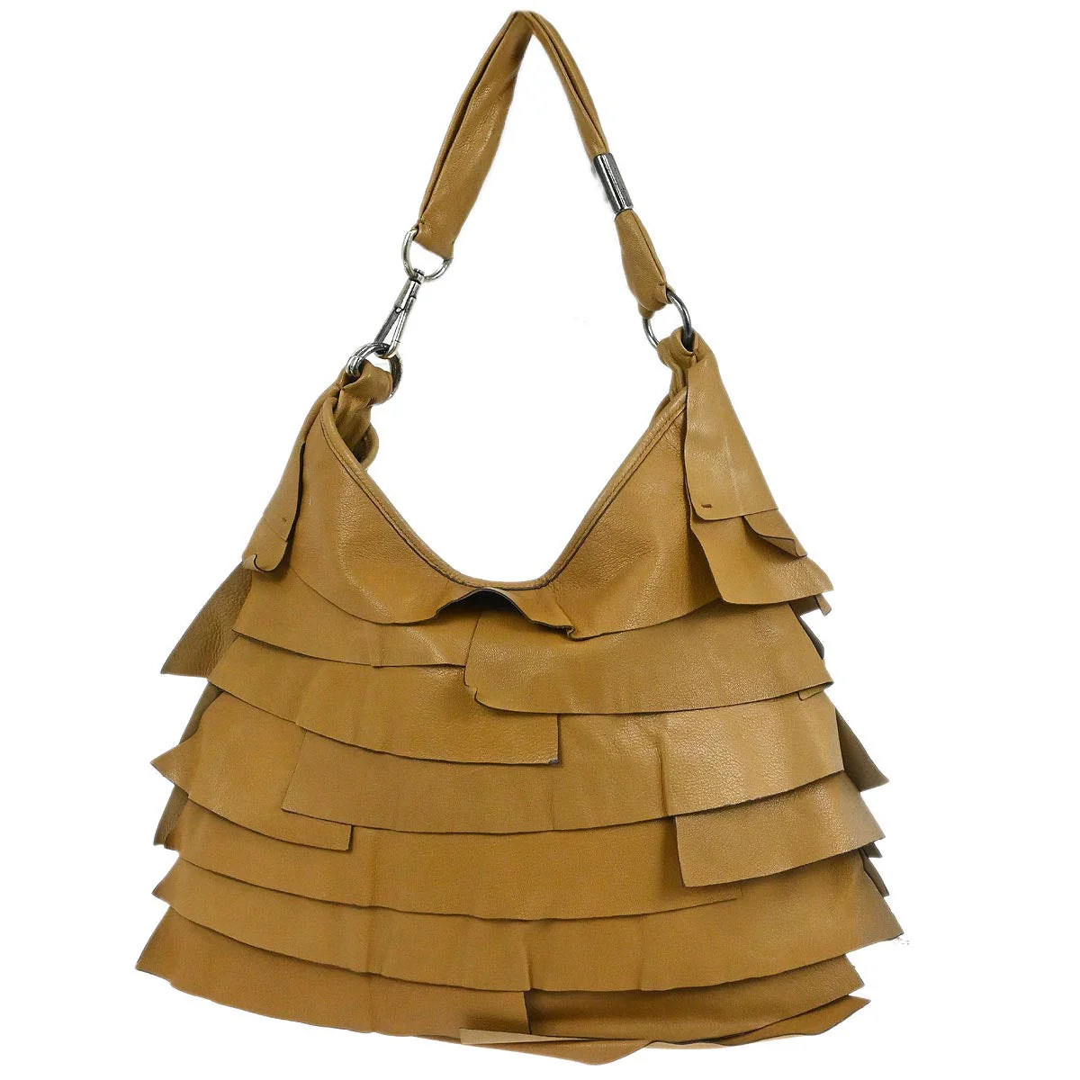 Yves Saint Laurent Brown Saint Tropez Handbag - Image 2