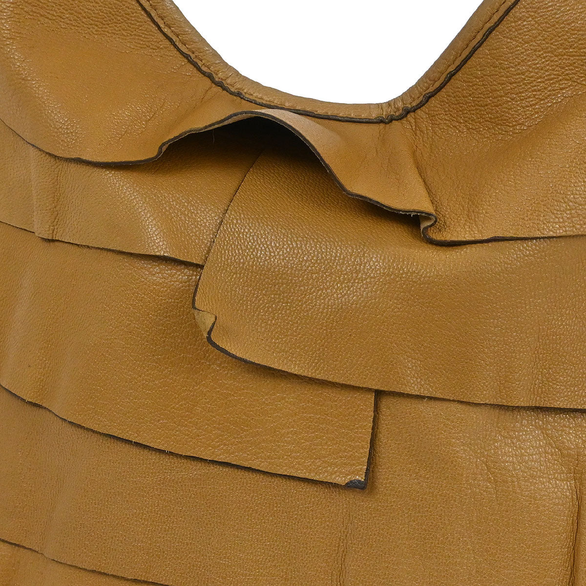 Yves Saint Laurent Brown Saint Tropez Handbag - Image 3