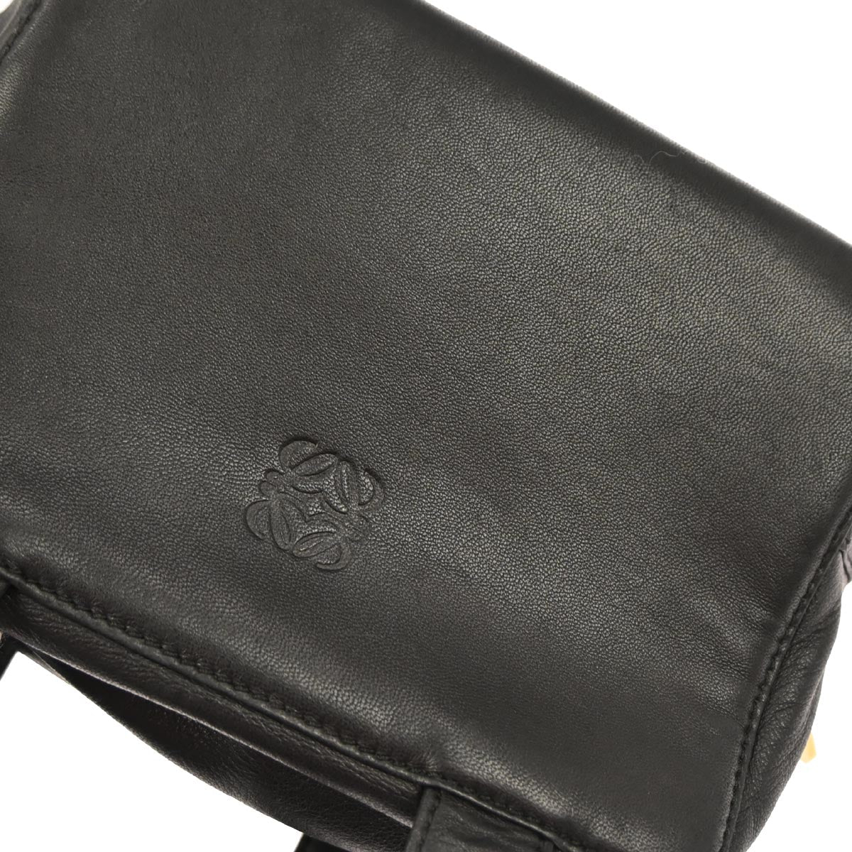 Loewe Black Leather Handbag L18 - Image 3