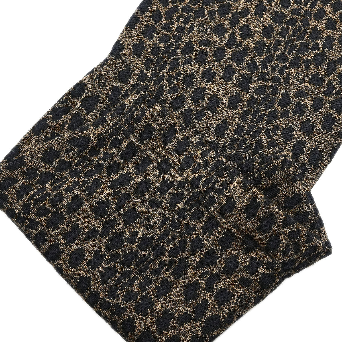Fendi Setup Suit Cardigan Skirt Leopard Brown #42 #40 - Image 7