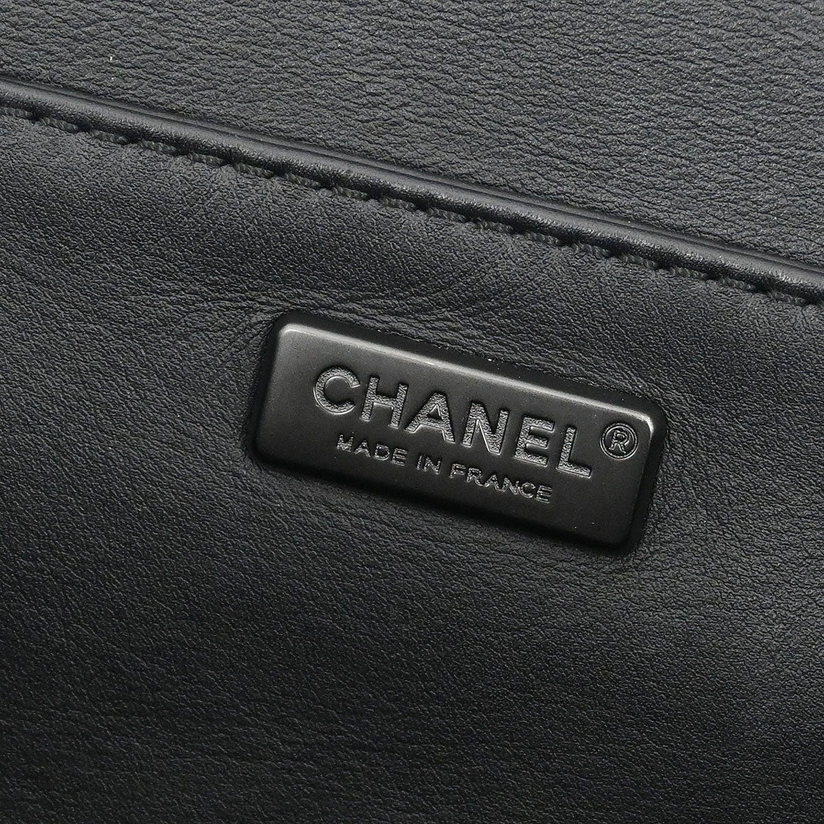 Boy Chanel * 2014 Black Python New Medium Shoulder Bag - Image 8
