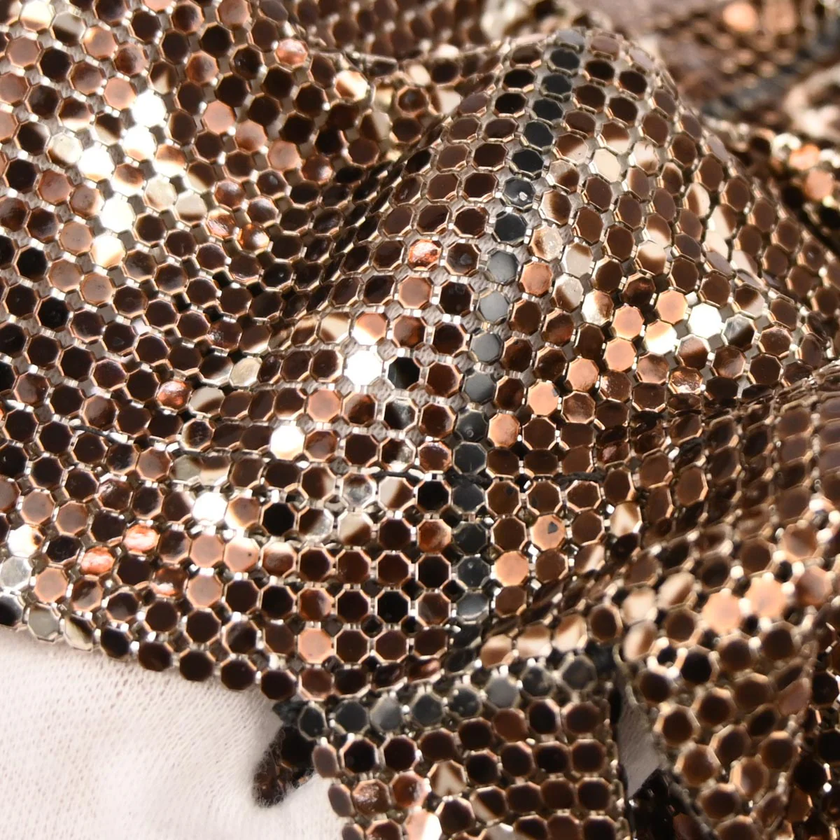 Louis Vuitton Bronze Monogram Mesh Frances Shoulder Bag M92288 - Image 9