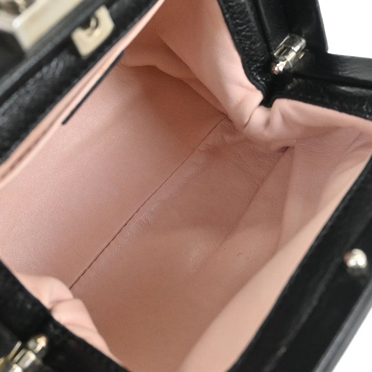 Celine * Black Mink Fur Handbag - Image 8
