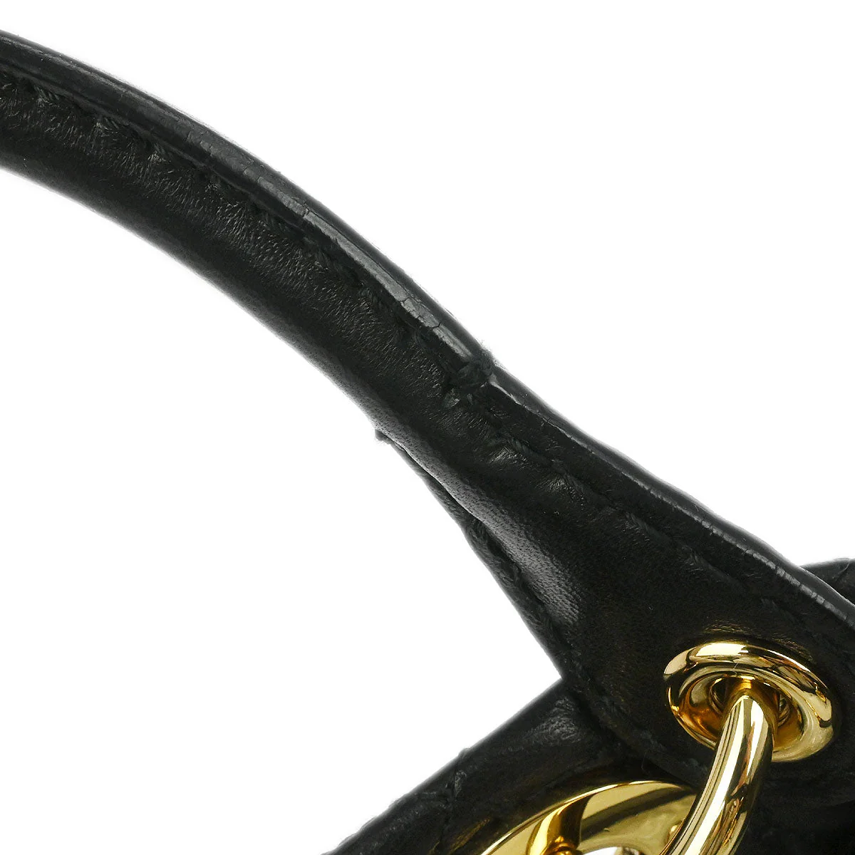 Christian Dior Black Lambskin Lady Dior Cannage Tote Handbag - Image 6