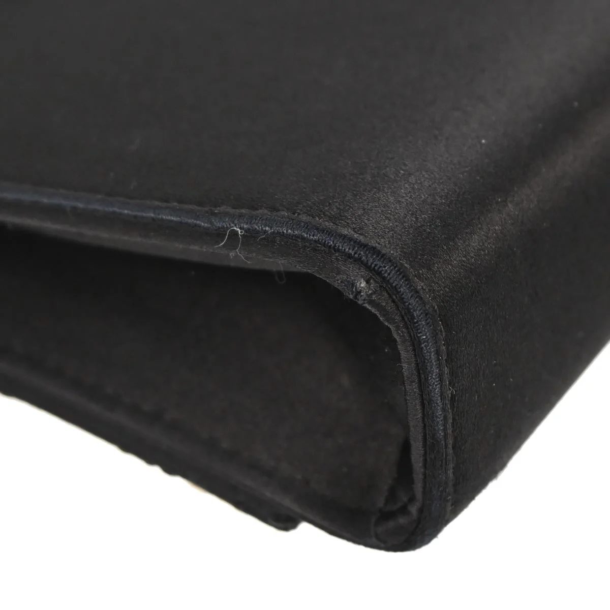 Saint Laurent Black Sequins Satin Kate Shoulder Bag - Image 4