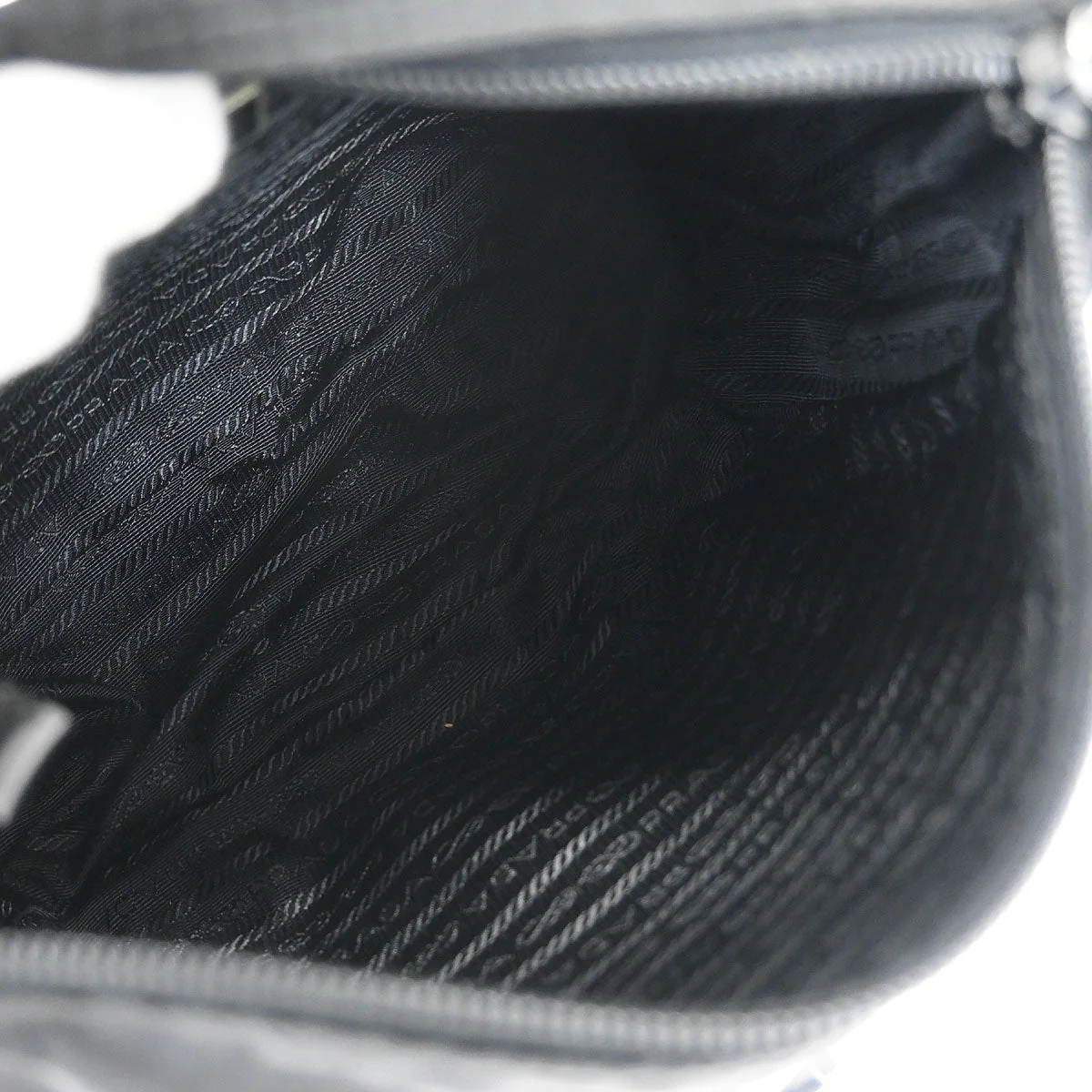 Prada Black Nylon Shoulder Bag - Image 7