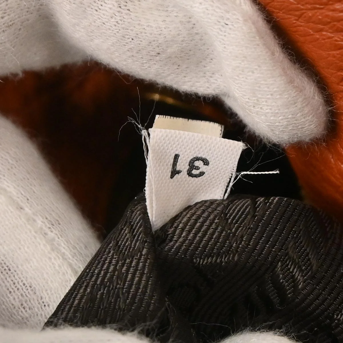 Prada Orange Tote Bag - Image 10