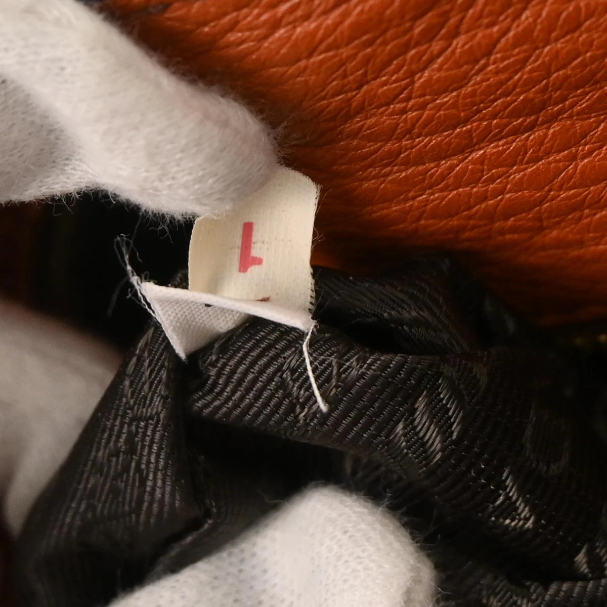 Prada Orange Tote Bag - Image 9