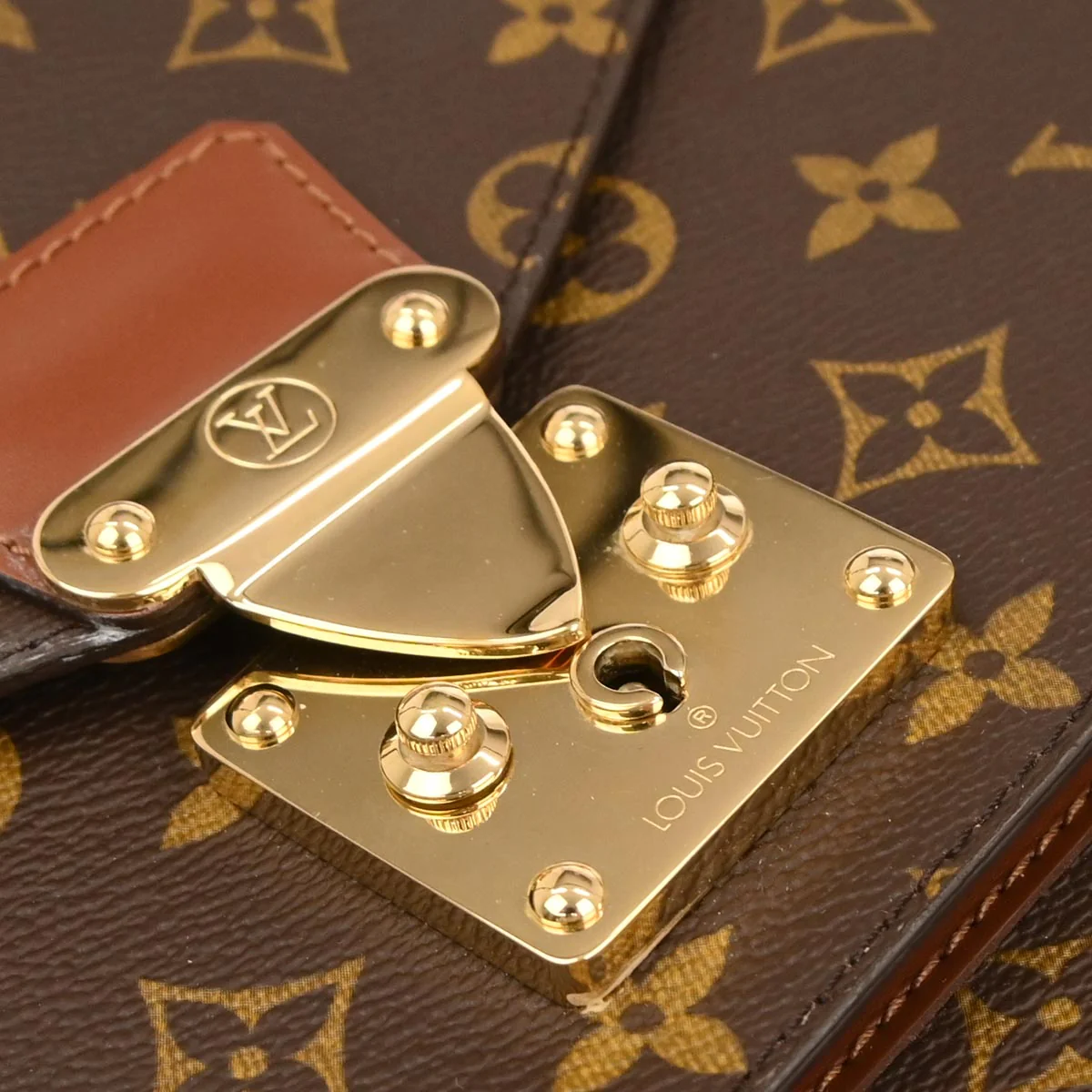Louis Vuitton 1997 Monogram Monceau 28 2way Business Shoulder Handbag M51185 - Image 4