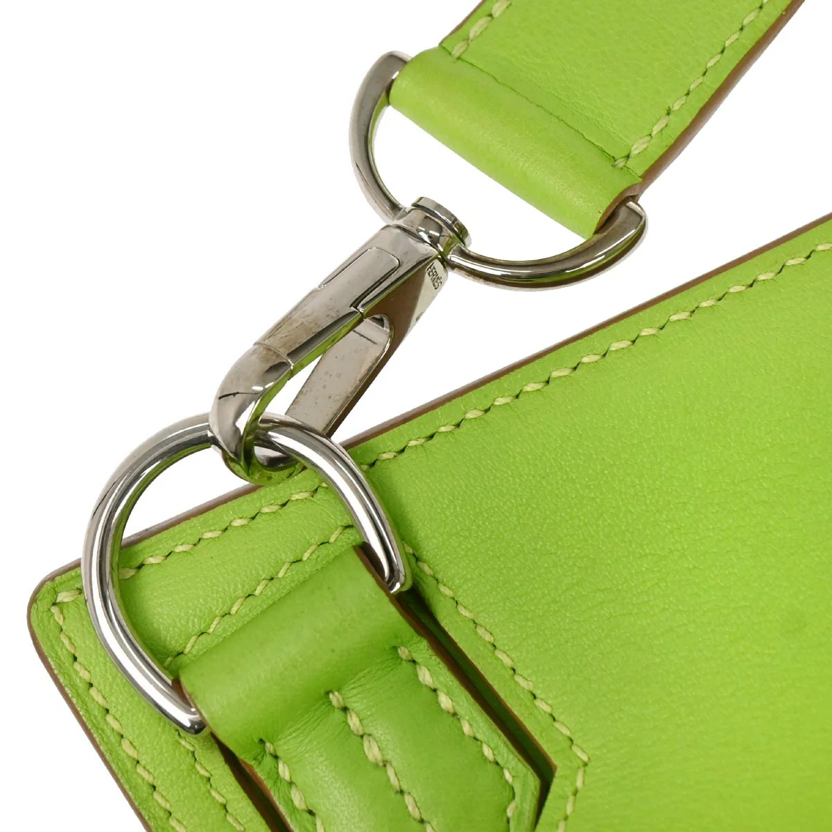 Hermes Apple Green Swift Jypsiere 28 Shoulder Bag - Image 5