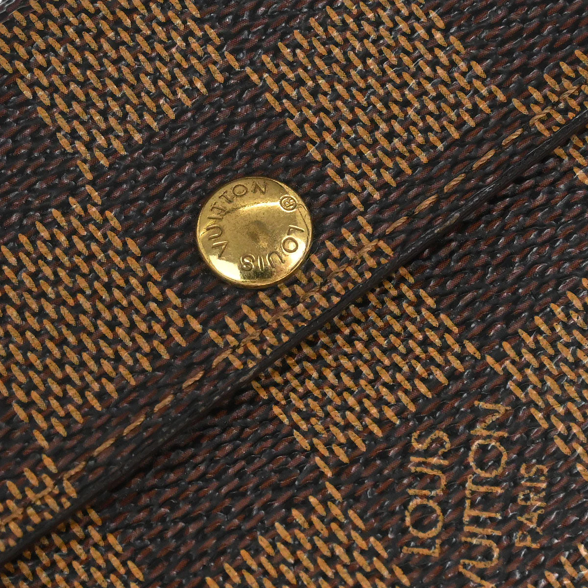 Louis Vuitton 2006 Damier Ludlow Coin Case Wallet N62925 - Image 4