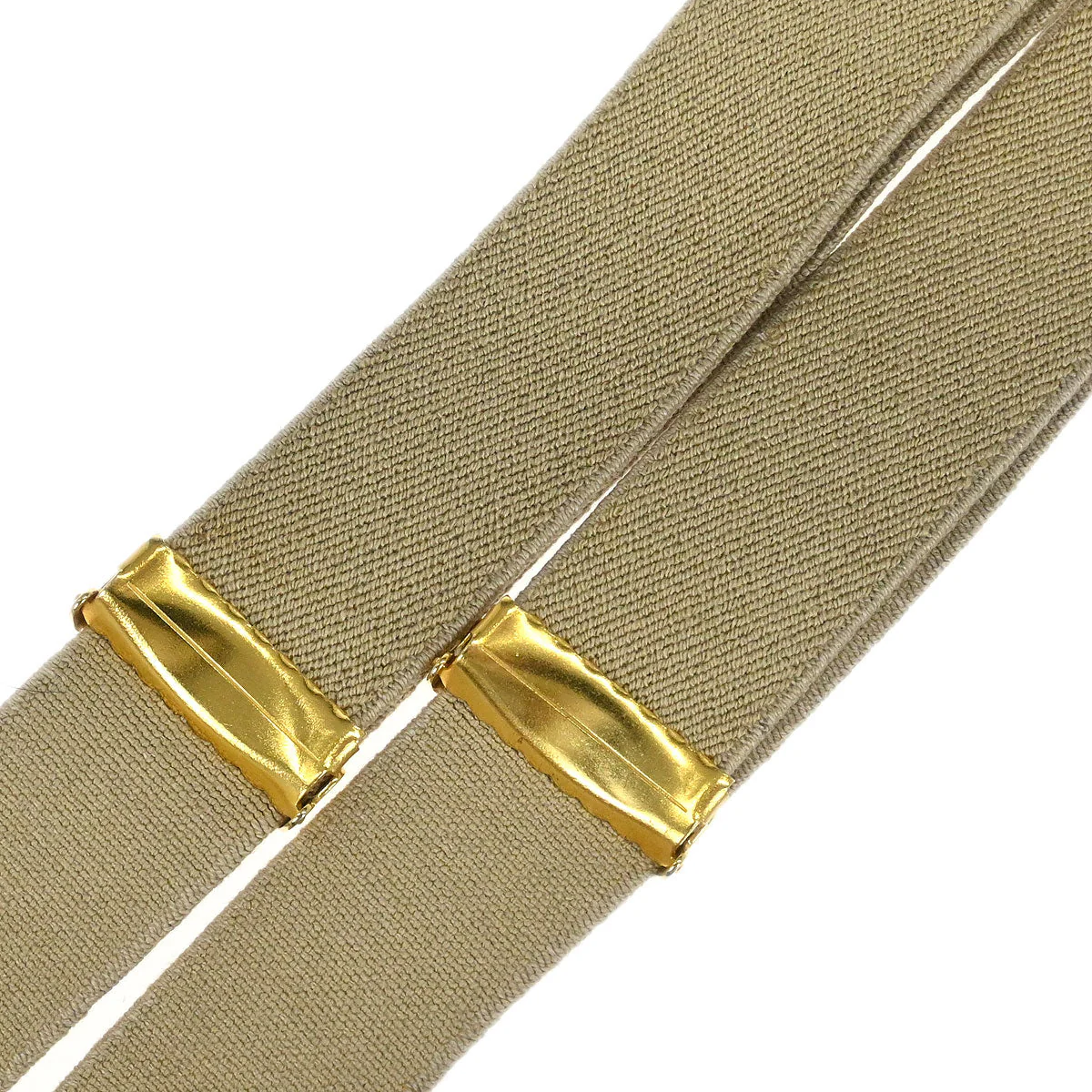 Chanel Suspenders Beige Small Good - Image 5
