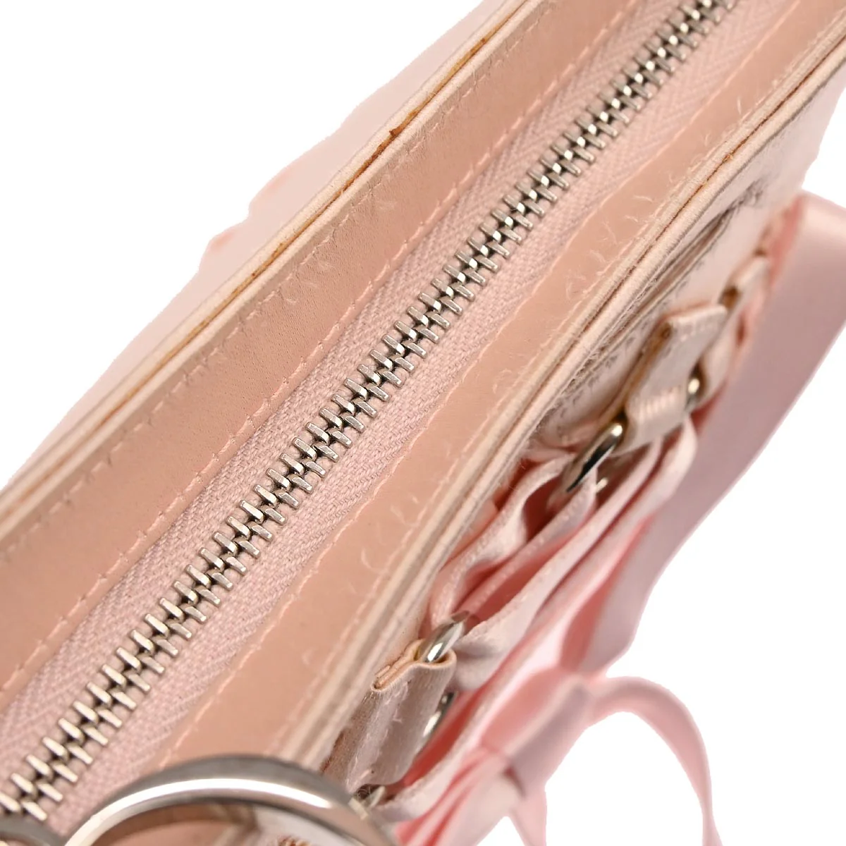 Christian Dior Pink Satin Ballet Corset Bag Handbag - Image 7