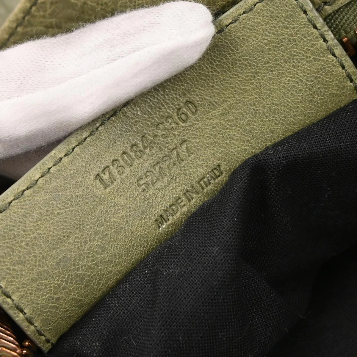 Balenciaga Green Lambskin Giant City 2way Shoulder Handbag - Image 10