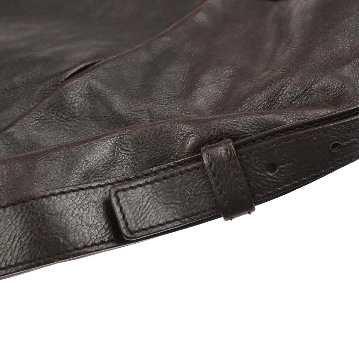 Yves Saint Laurent Brown Medium Mombasa Hobo Handbag - Image 5