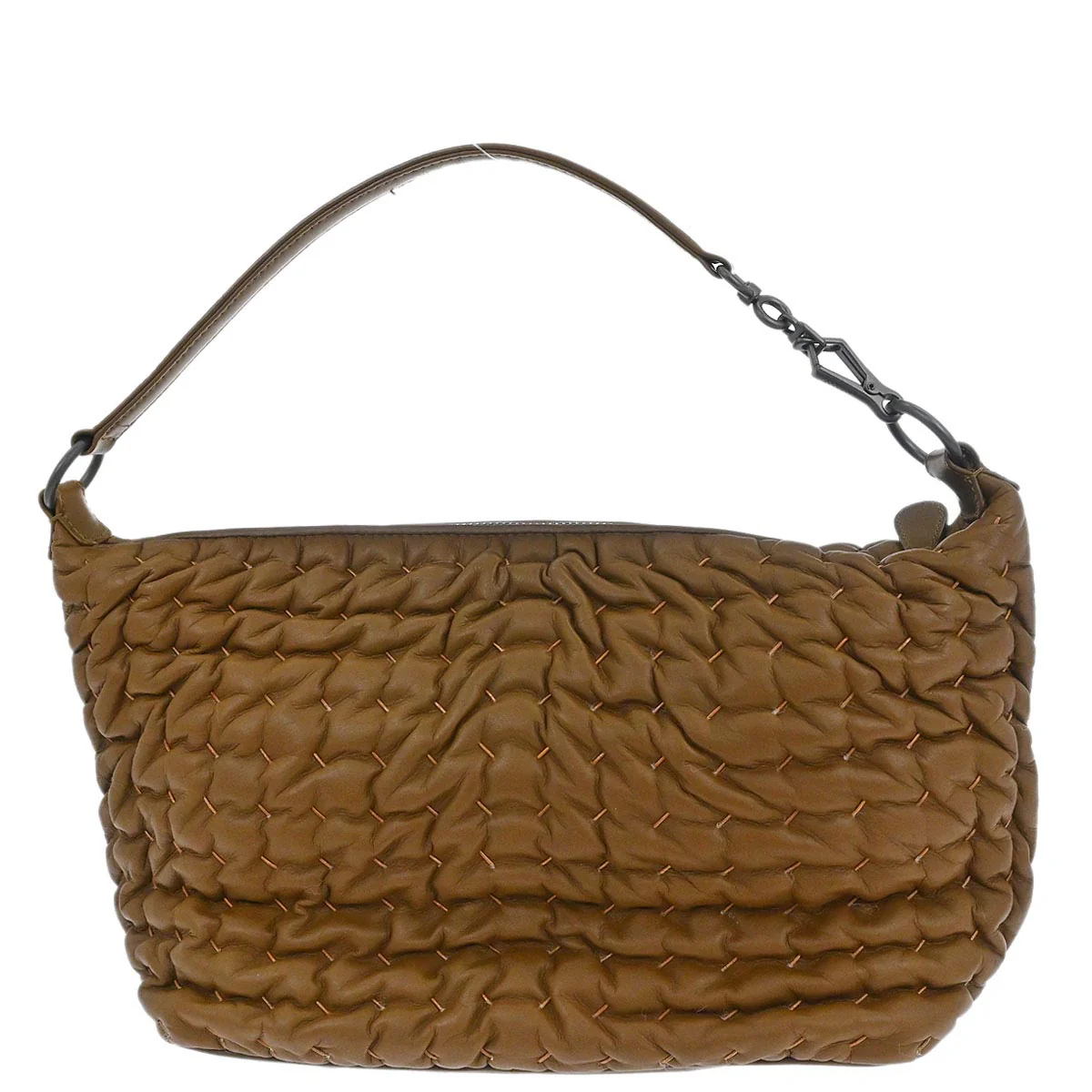 Bottega Veneta Brown Leather Handbag - Image 2