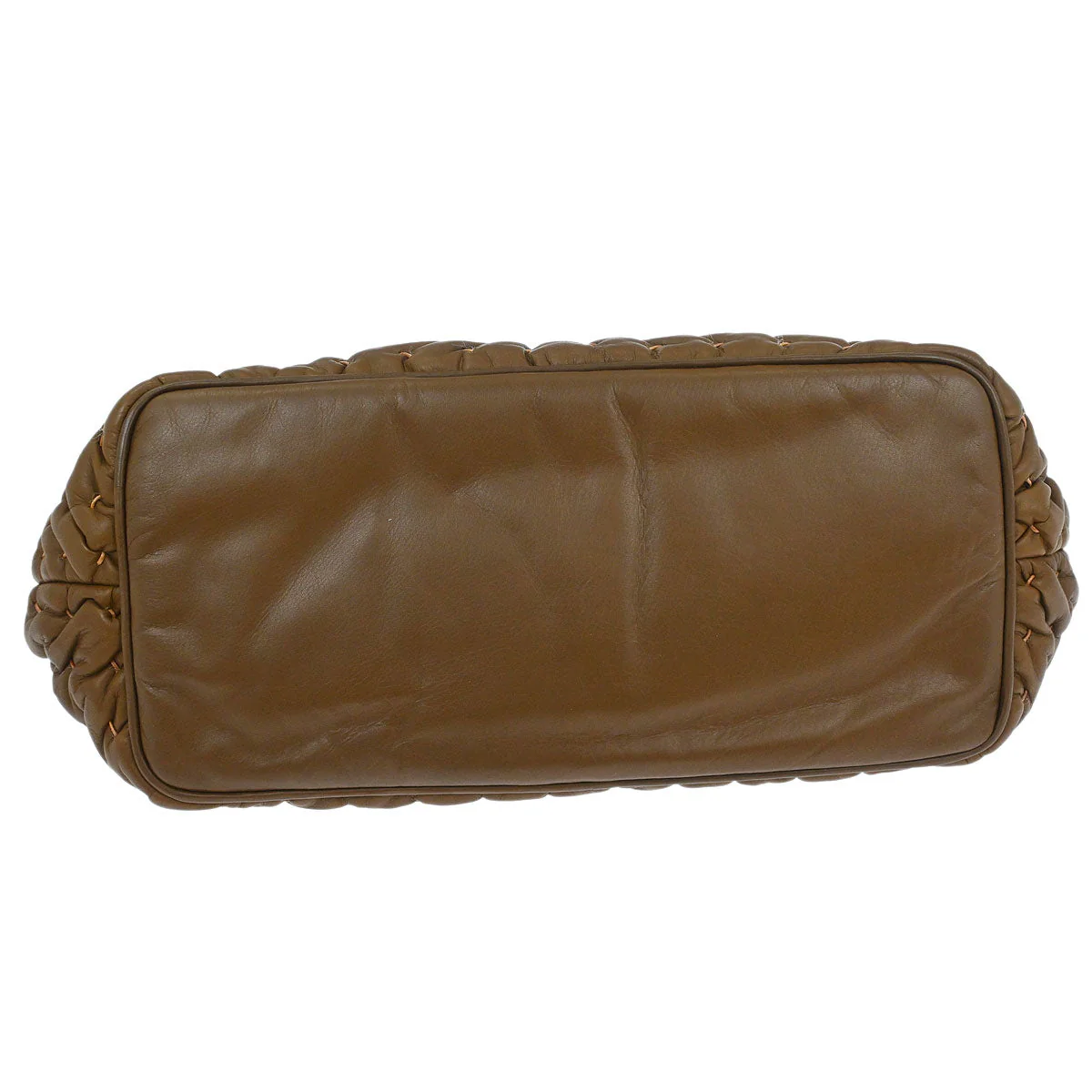 Bottega Veneta Brown Leather Handbag - Image 3