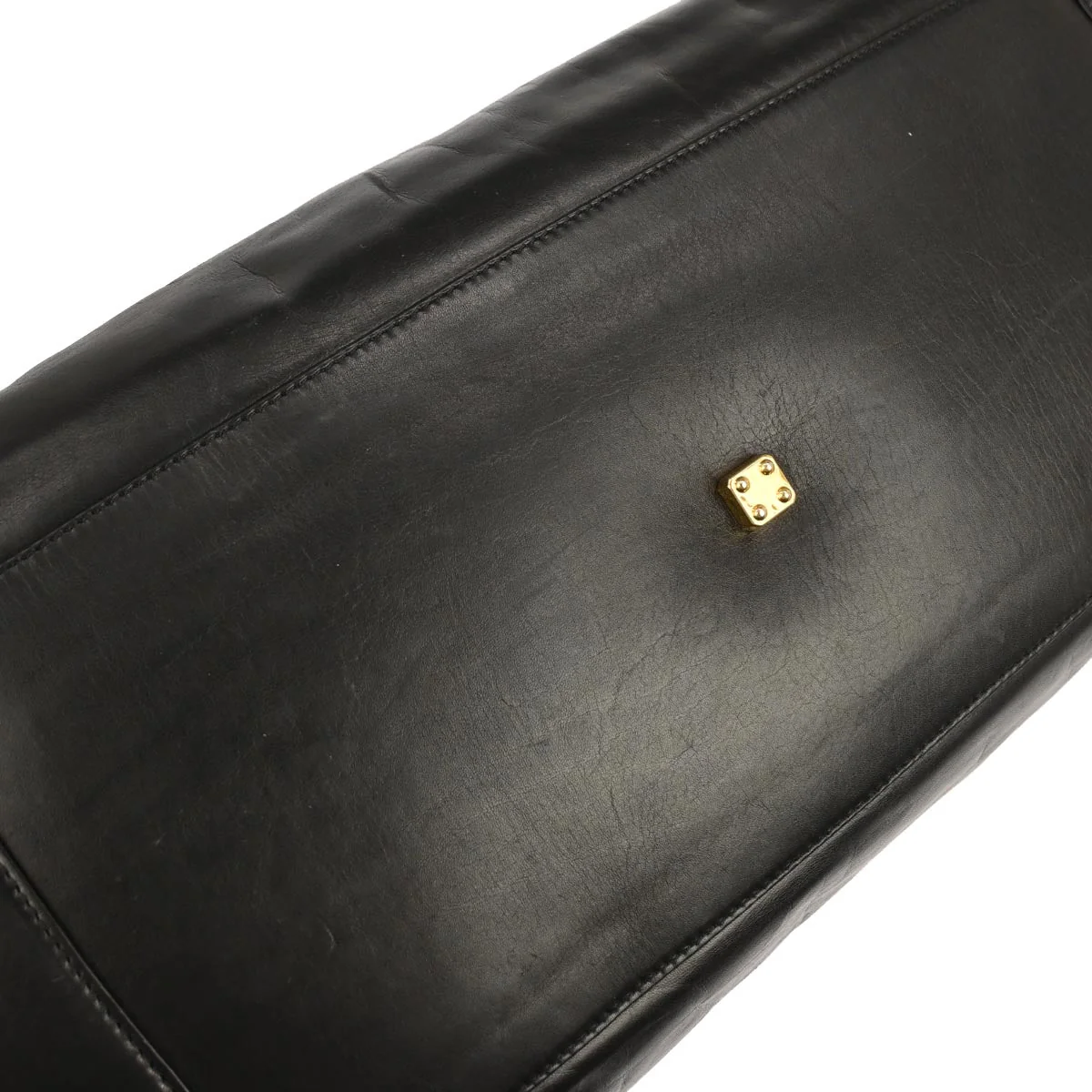 Loewe Black Leather Amazona 50 Handbag - Image 7