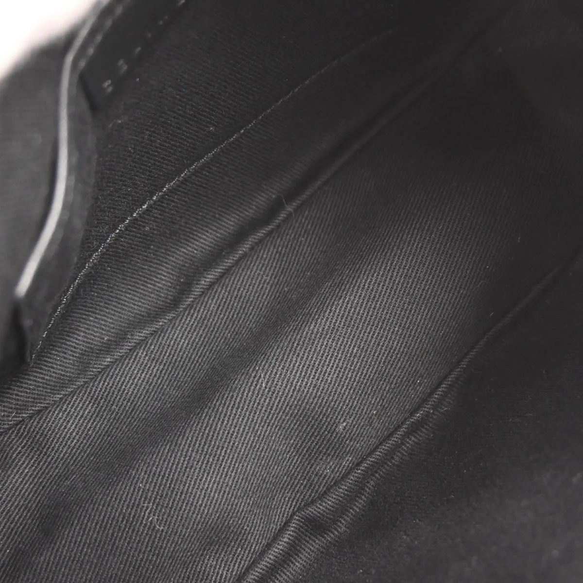 Celine Black Suede C Macadam Handbag - Image 8