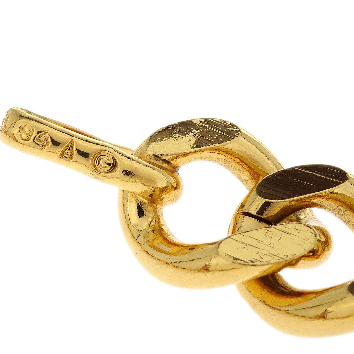 Chanel Chain Belt Medallion Gold 94A Small Good - Image 3