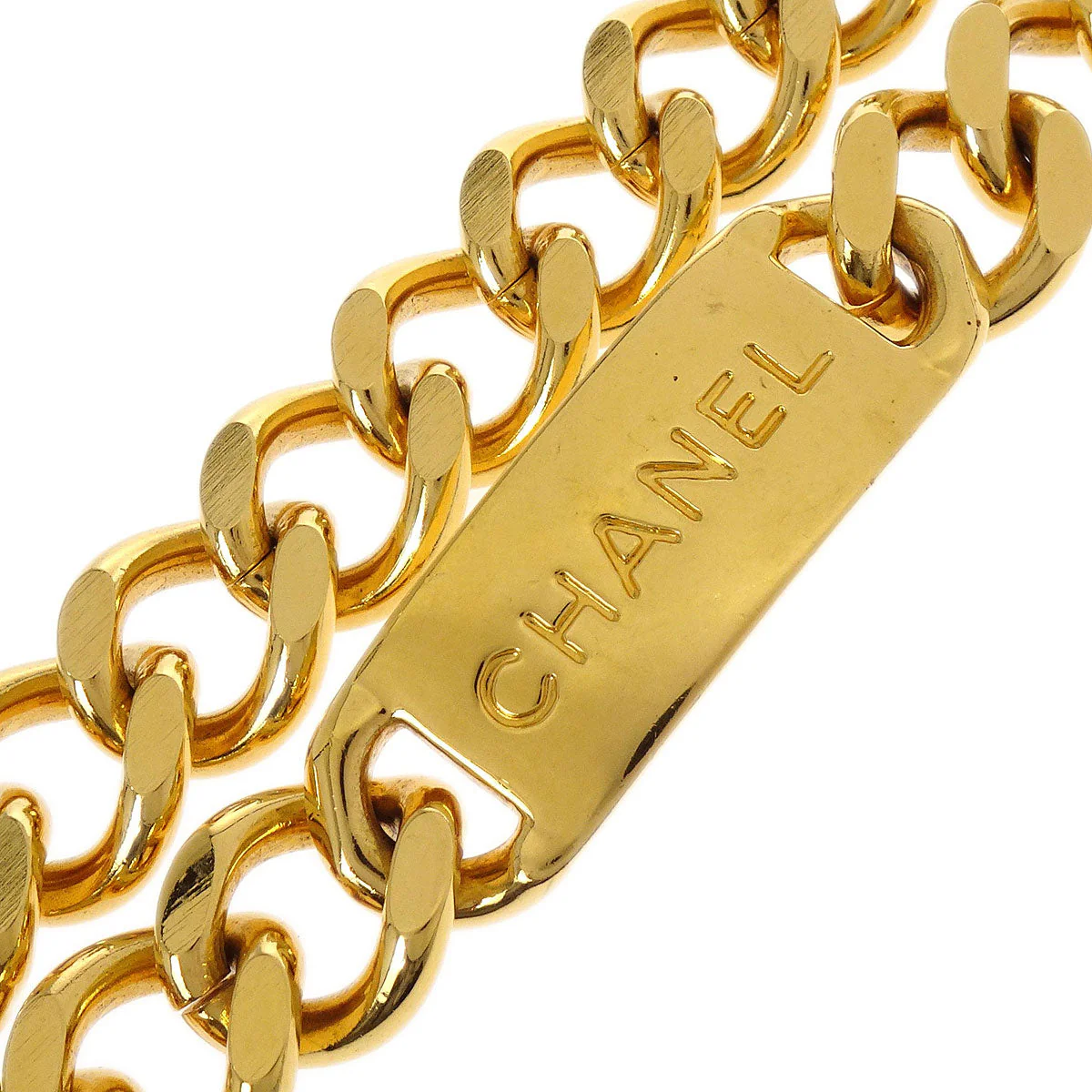 Chanel Chain Belt Medallion Gold Small Good - Image 2