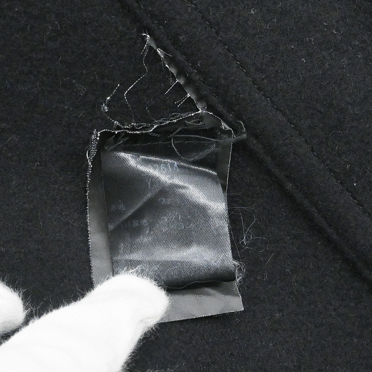 Saint Laurent Duffel Coat Black - Image 10