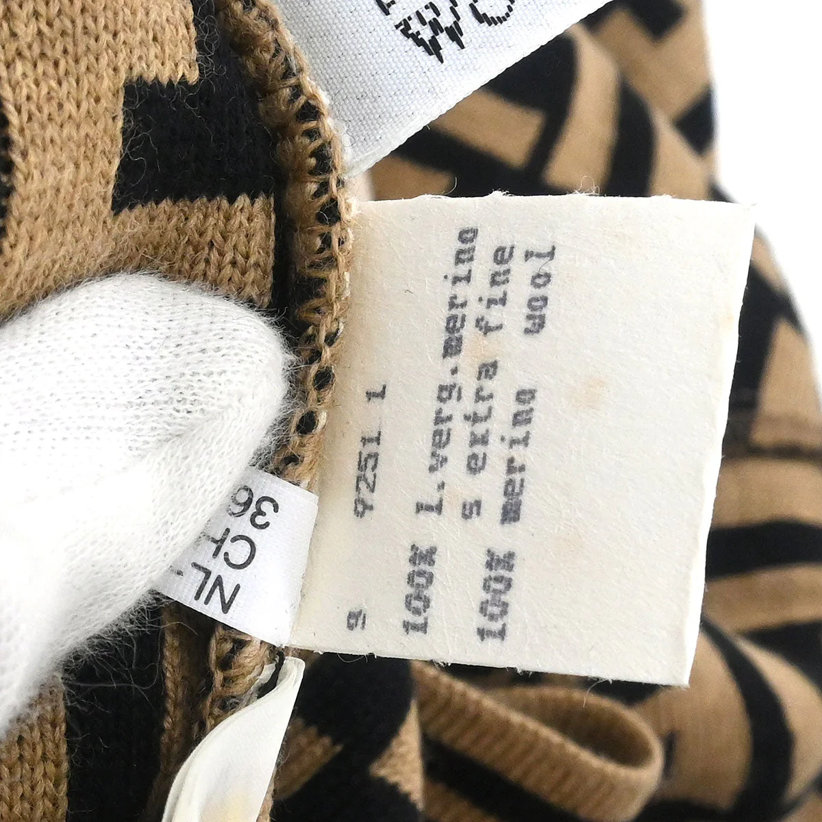 Fendi Cardigan Zucca Brown #40 - Image 11