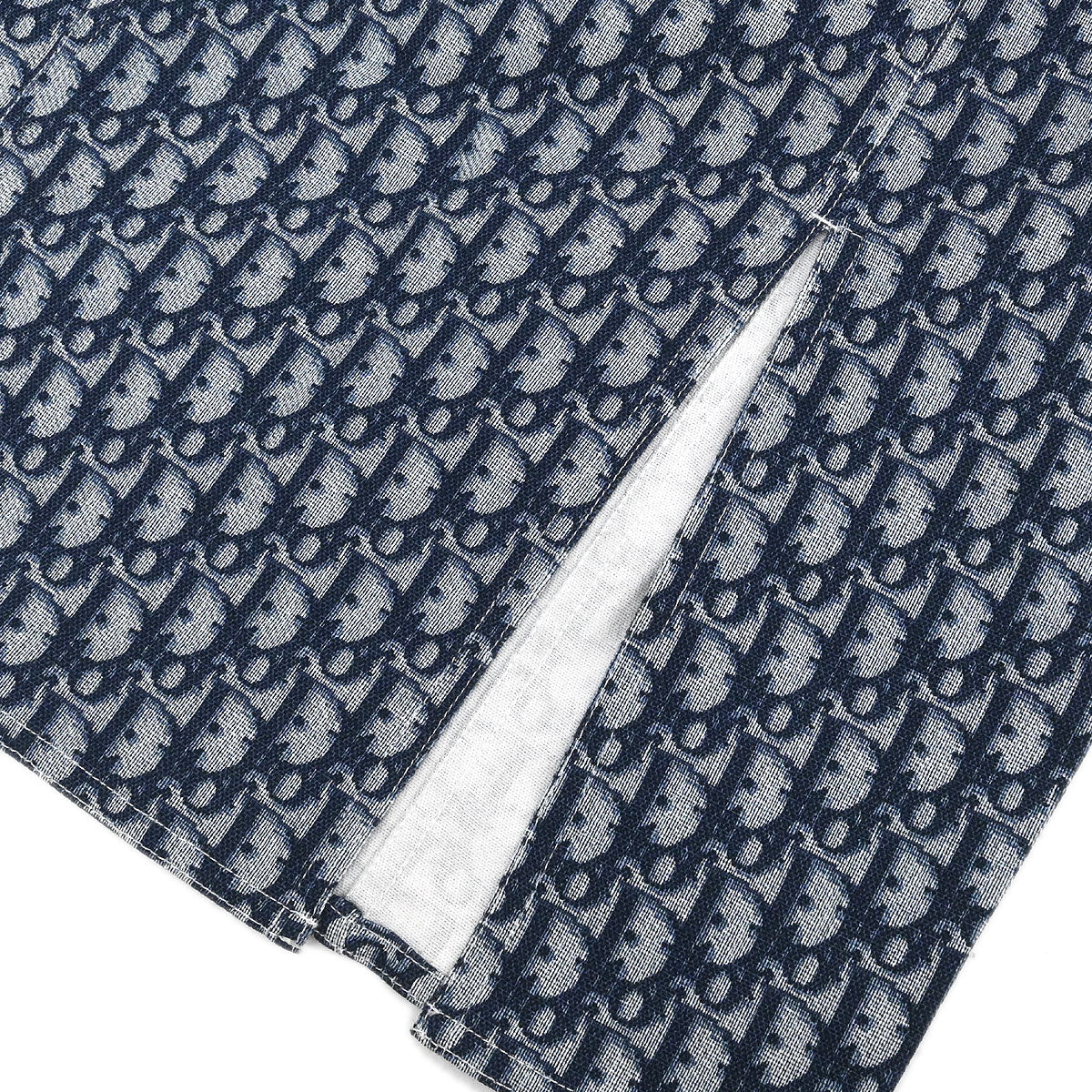 Christian Dior 2002 Trotter Skirt Navy #38 - Image 3