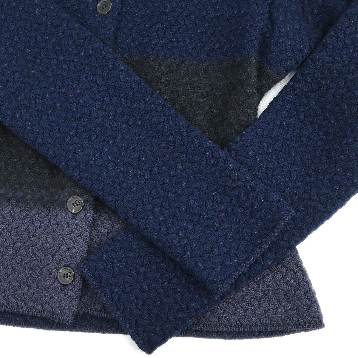 Christian Dior 2002 Setup Suit Cardigan Skirt Navy #38 #36 - Image 6