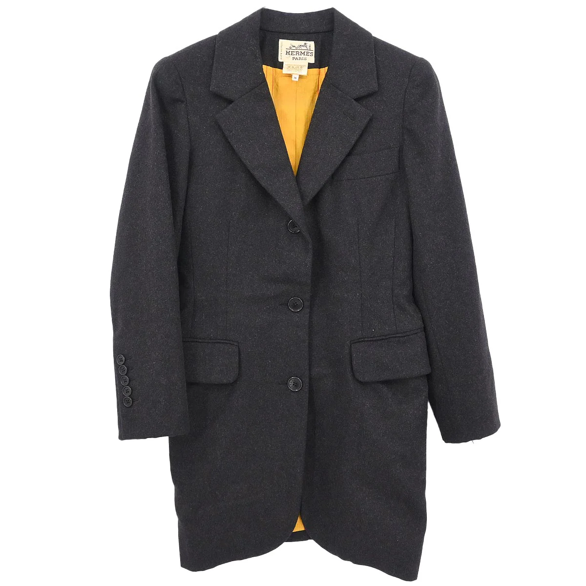 Hermes Coat Gray #36