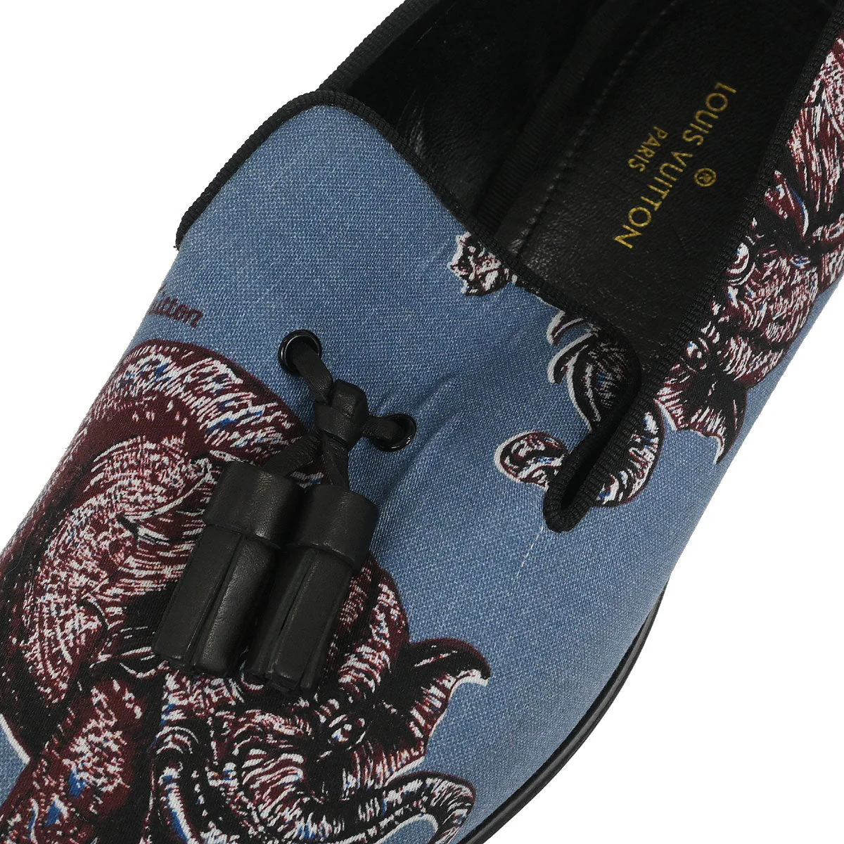 Louis Vuitton 2016 Blue Loafers Shoes #5L - Image 5