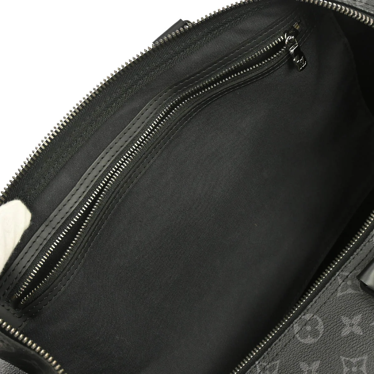 Louis Vuitton Monogram Eclipse Keepall Bandouliere 45 Duffle Bag M40569 - Image 7
