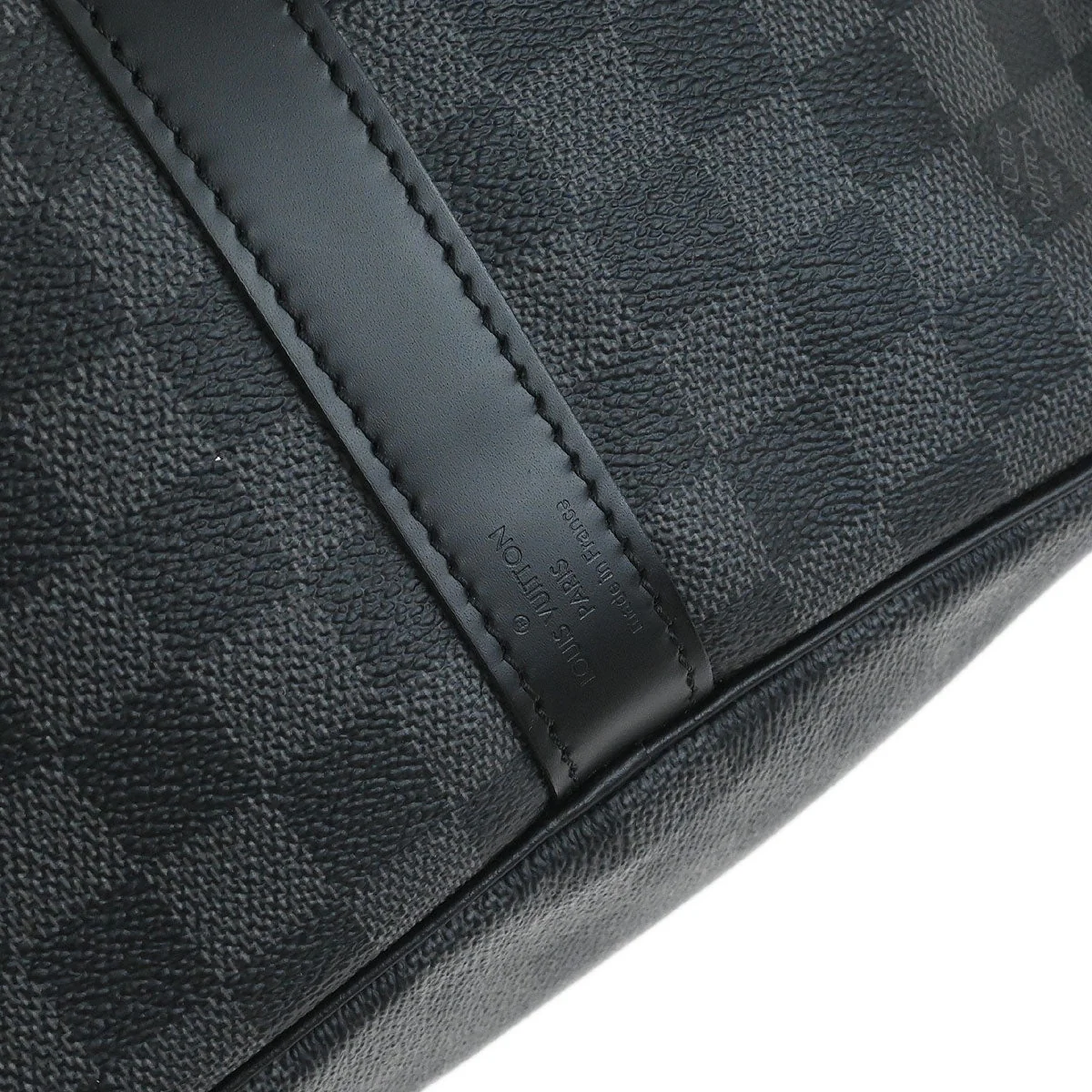 Louis Vuitton Damier Keepall Bandouliere 55 Duffle Handbag N41413 - Image 6