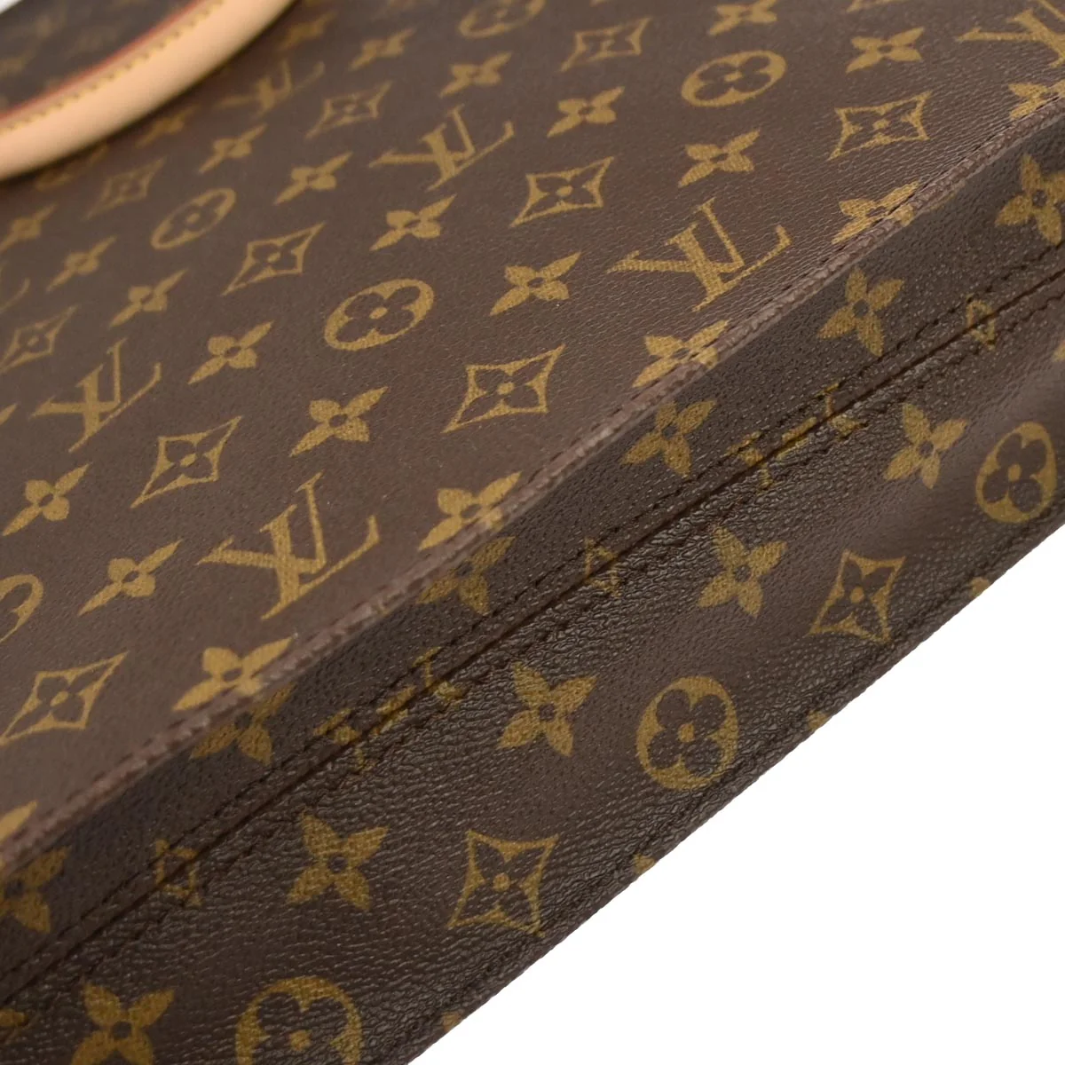 Louis Vuitton 2007 Monogram Sac Plat Tote Handbag M51140 - Image 6