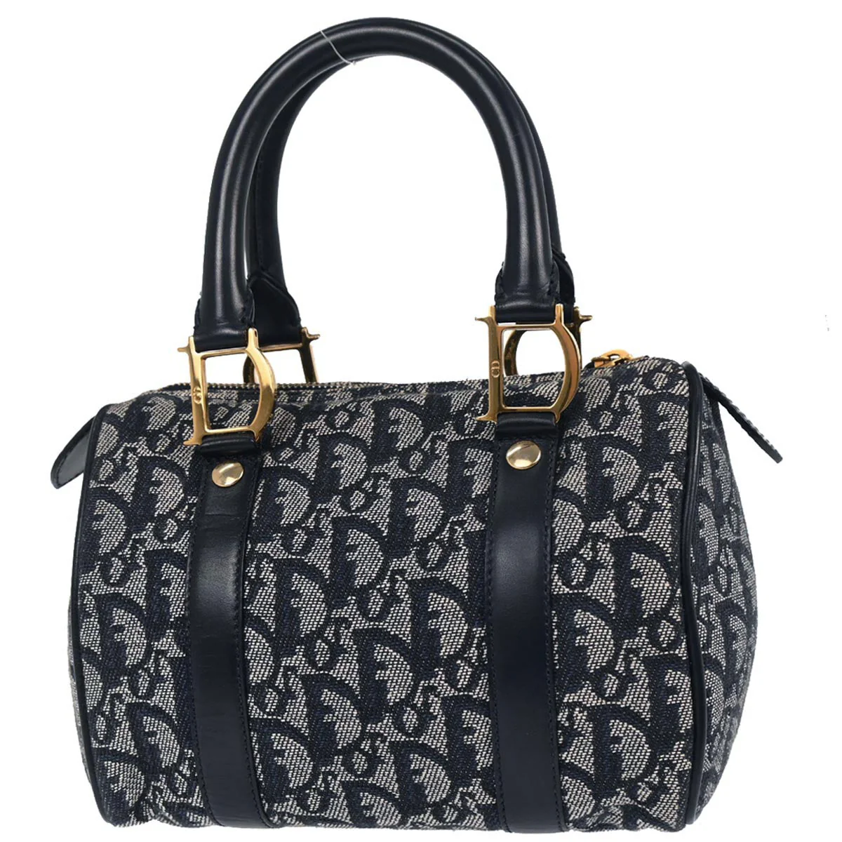 Christian Dior Navy Trotter Handbag - Image 2