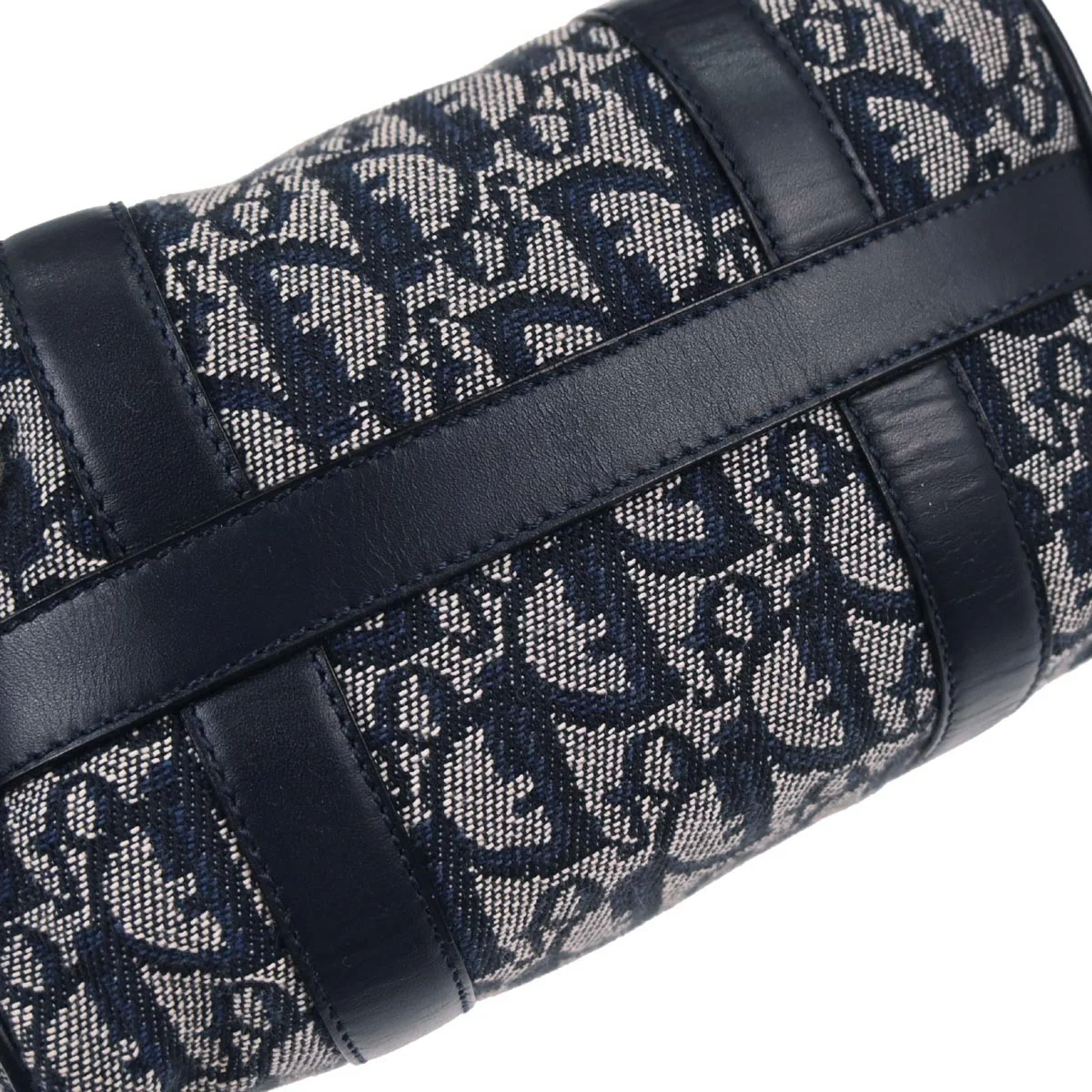 Christian Dior Navy Trotter Handbag - Image 5
